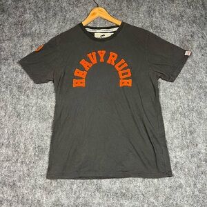 Rude Dog t-shirt with orange accents Size XL #skater Grey